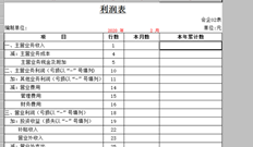 T6损益表公式提取