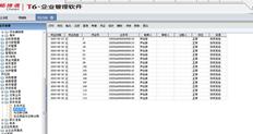 存货核算凭证查询界面看不到T6凭证6号，但点击〖查询〗按钮，可以再次看到T6凭证6号