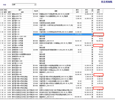 如下图所示，小计红色框中的余额为零。不能显示吗？