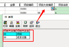 选择T3采购入库单的物料类别，显示所有物料类别。我只能显示我要查看的项目类别或默认项目类别吗