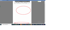 T3新打印，一个大的空白行在中间的表体和页脚，如何调整，查看图片的详细信息。