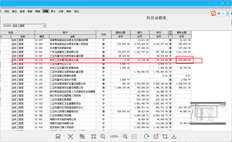 T6联查明细账时显示金额错误