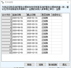 在T6中关闭供应链后，可以记录该列表