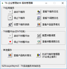 T6服务将在几天后消失，服务器管理器将处于此状态