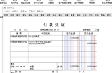 打开的凭证右侧看不到发生了什么