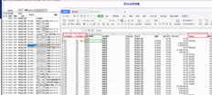 T3出口明细账错位