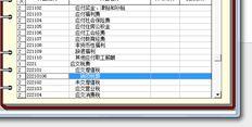 应付税款-应付增值税-销项税的账户有一个开口，但我不想挂起三级细节。如何修改销项税