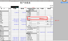 T3资产负债表分录数据-关键字-公司名称不能输入