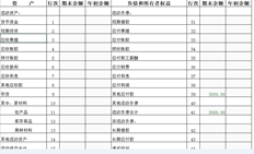 常杰一般朋友T+，记账结算后，科目表是平的。为什么资产负债表中不显示基金类别