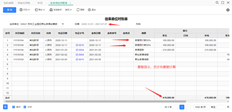 UFIDA T+16.0当前公司对账单跨年度重复查询显示，合计重复计算