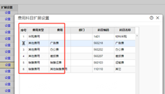 科目设置中的费用科目和采购费用科目