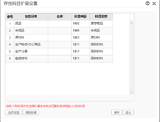 供应链出入库单生成凭证