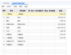 用友T+出纳现金银行日记账问题