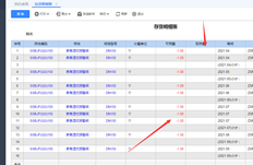 现存量和可用量在T+13.0明细账中设置，但值不正确。如何做到这一点