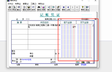 T3已填写凭证边框显示不完整