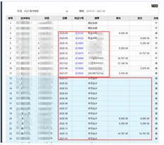 用友T+辅助明细账查询显示