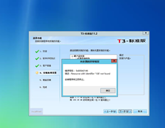 安装T3标准版的提示
