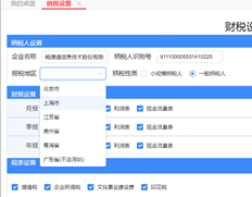 一键式纳税申报支持哪些地区