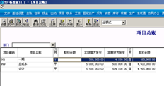 用友T+13项目总账不能查询该项目的总金额（不分科目）