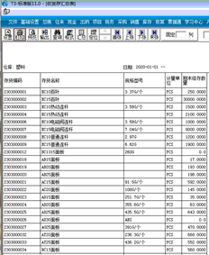 T3收发存汇总：显示部分存货，不显示其他存货